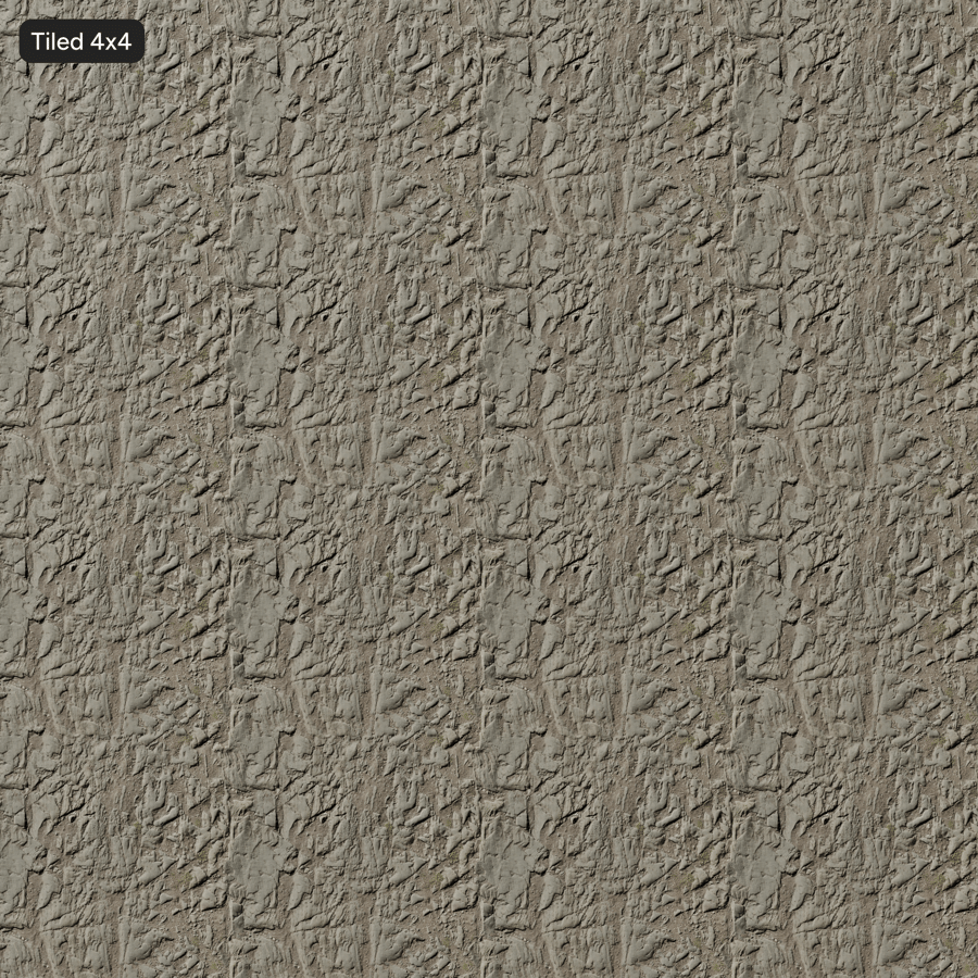 흙 바닥에 큰 돌 텍스처