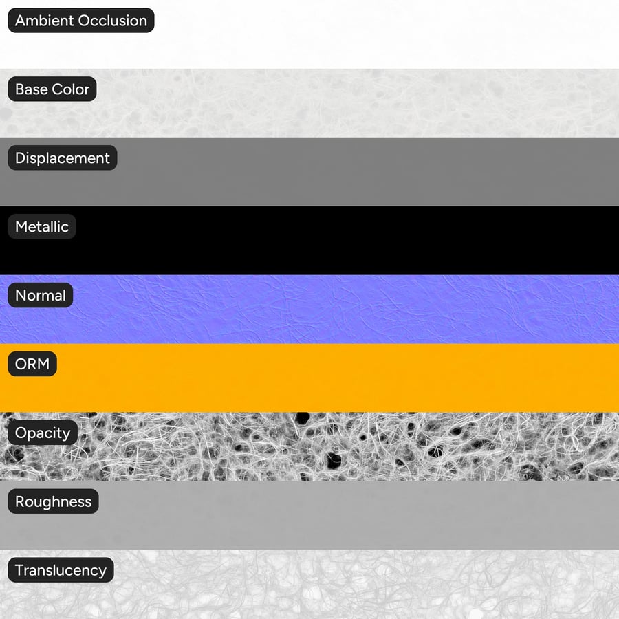 Japanese Ogura Lace Paper Texture