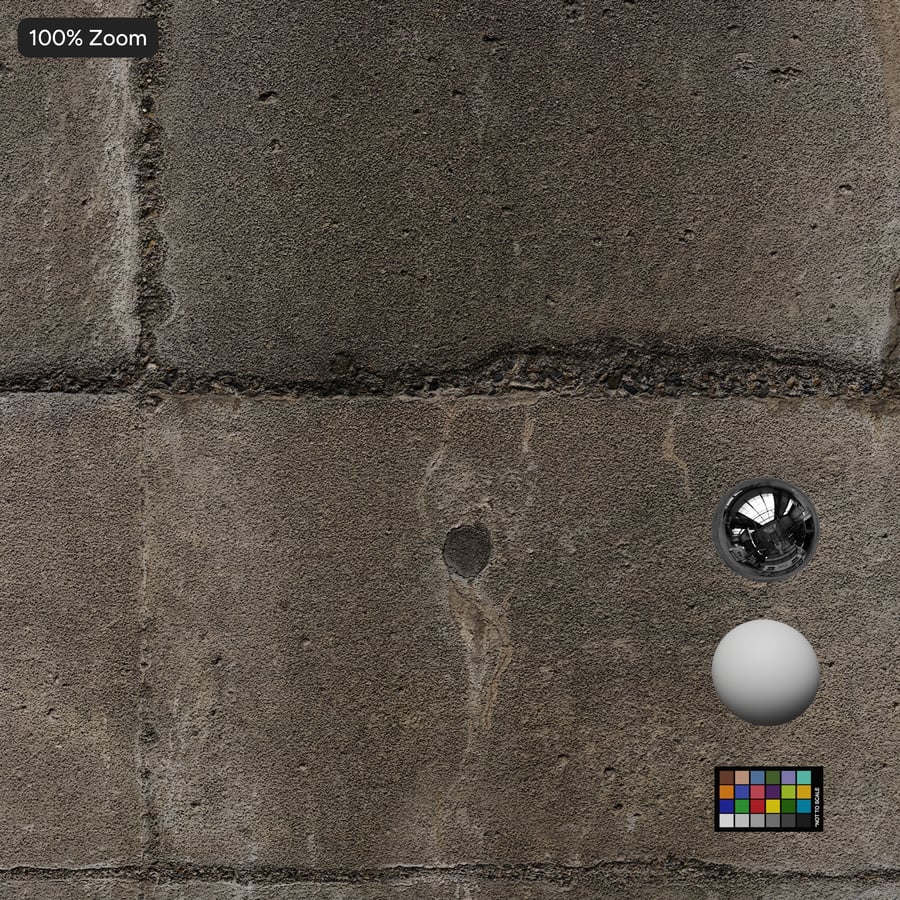 Weathered Board Form with Tie Holes Concrete Wall Texture