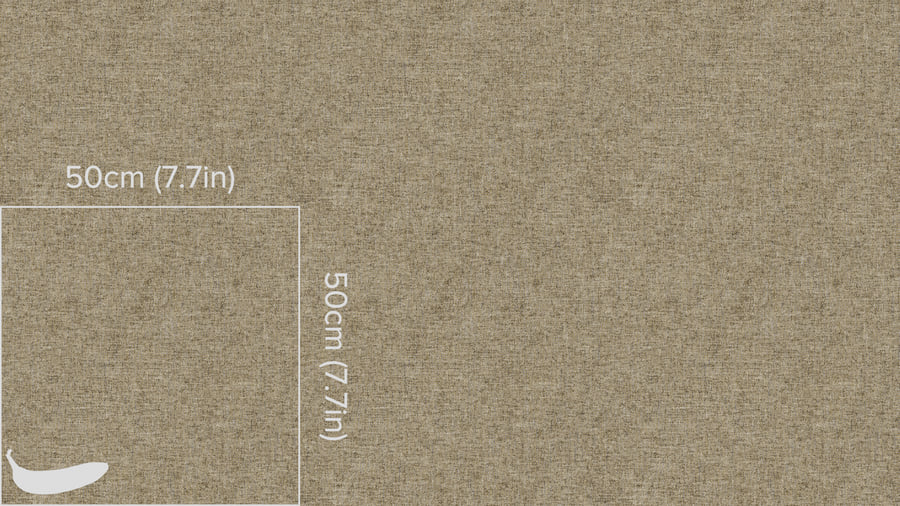 Tecido para estofamento com textura em sarja mista, castanho