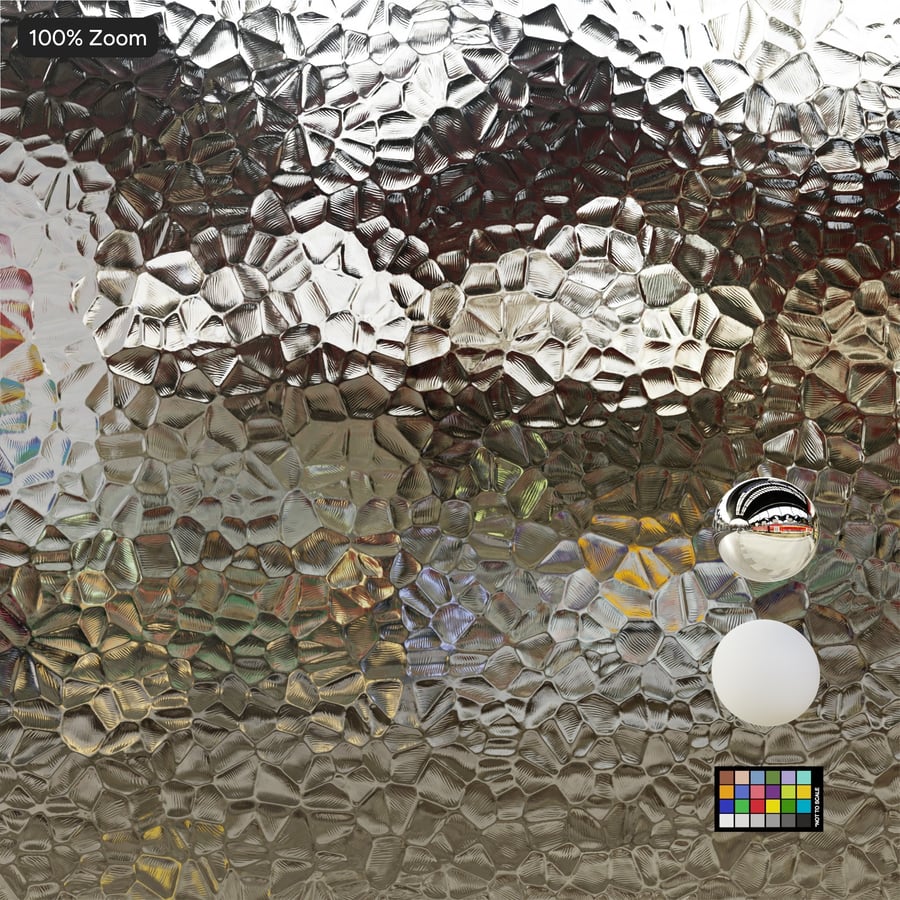 Stone Patterned Glass Texture