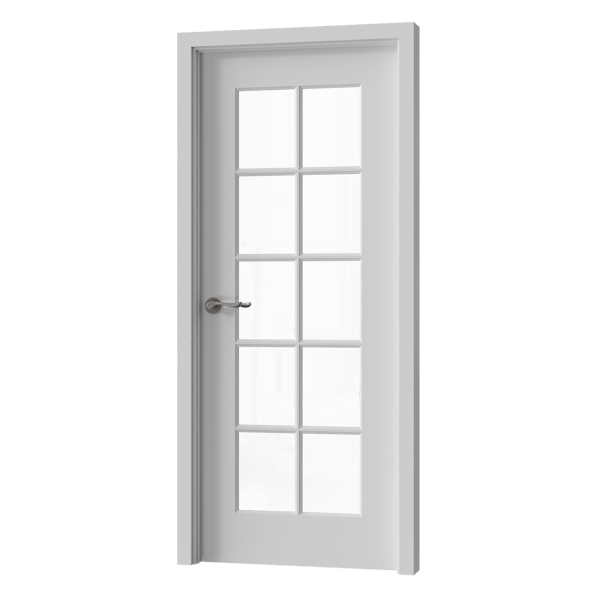 Model Pintu Prancis, Putih