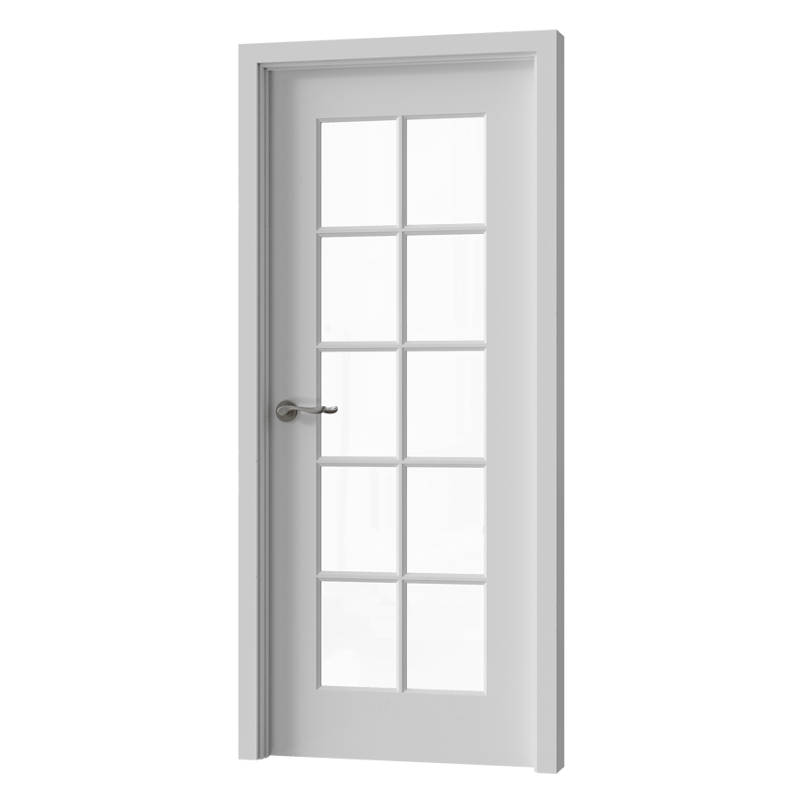 French Door Model, White