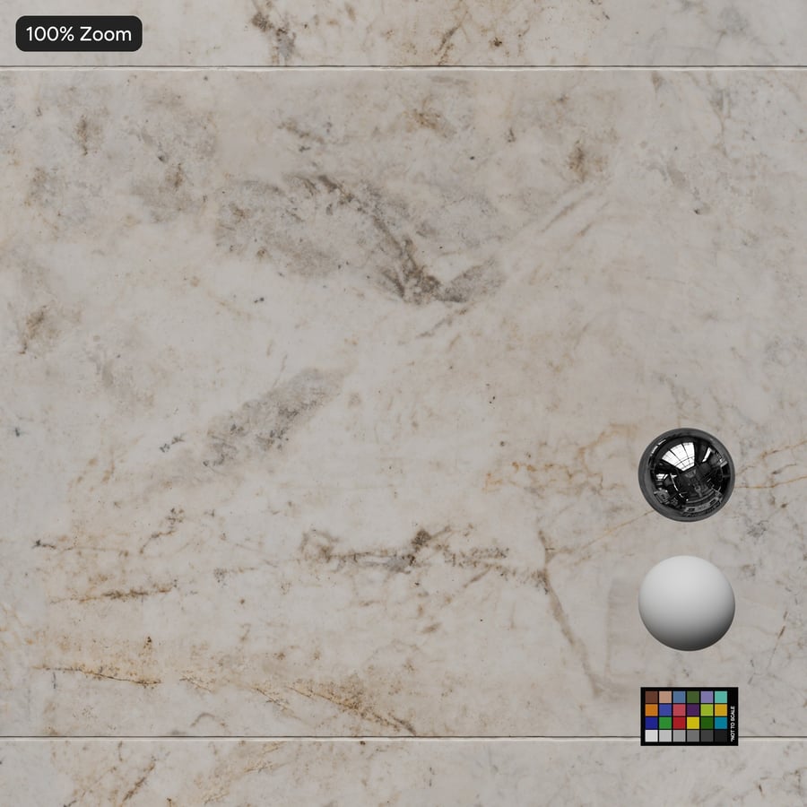 Rectangular Marble Tile Texture, White
