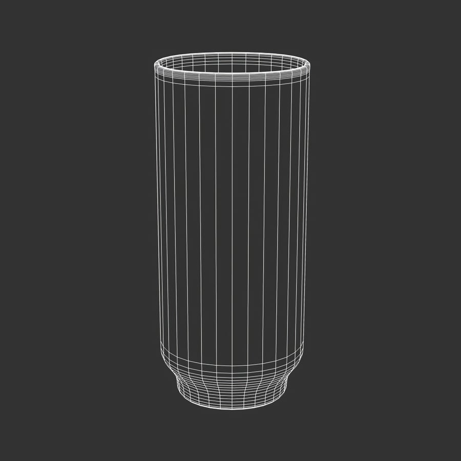 Tall Empty Glass Model