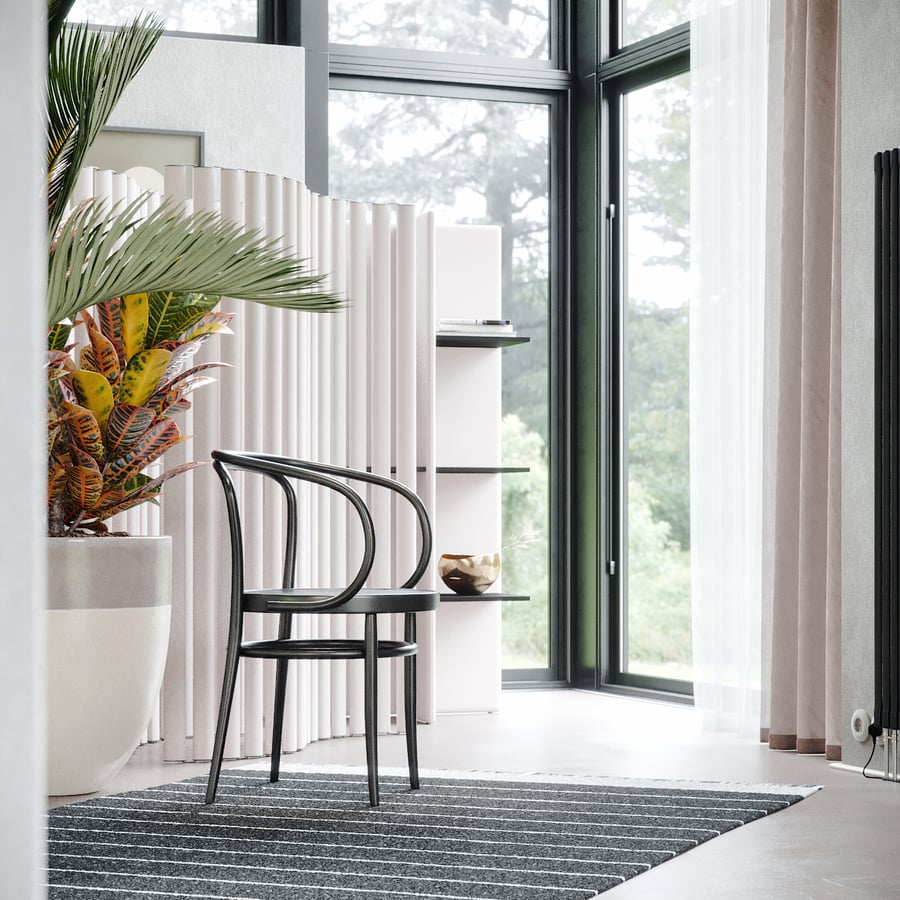 Réplica da cadeira Thonet 209, preta