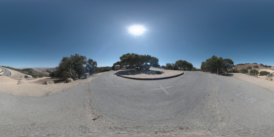 Clear Afternoon Desert Road Outdoor Sky HDRI