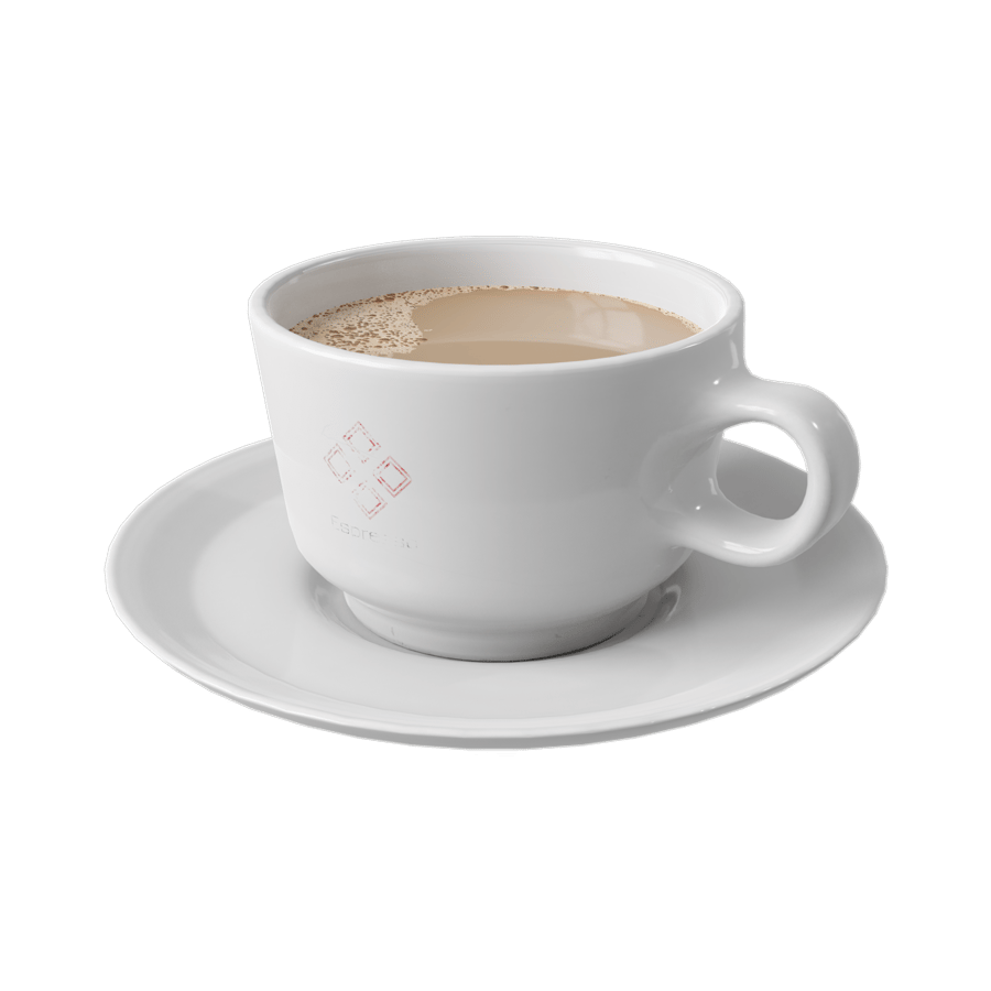 Coffee Cup Model, White