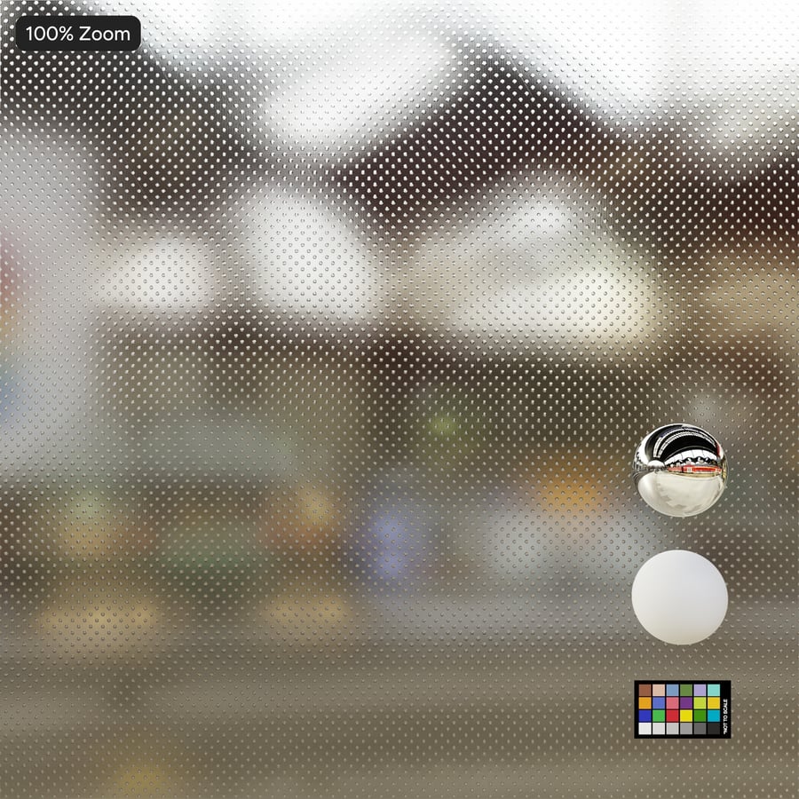 Непонятная текстура рифленого стекла