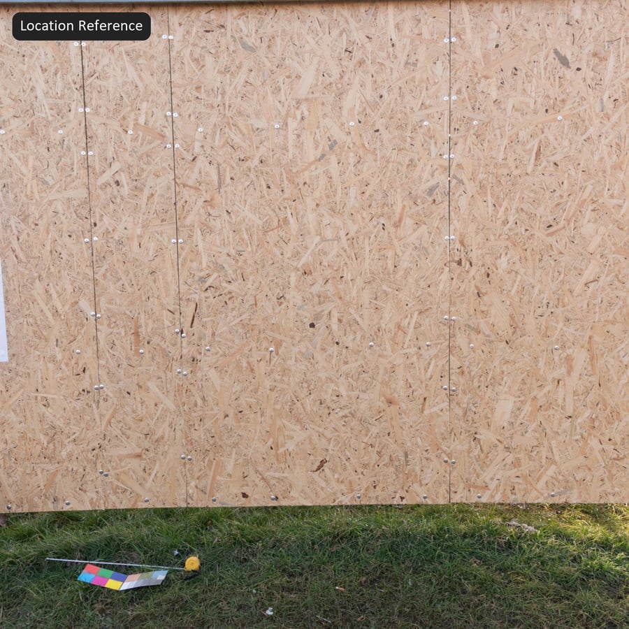 OSB Wood Panel with Bolt Texture