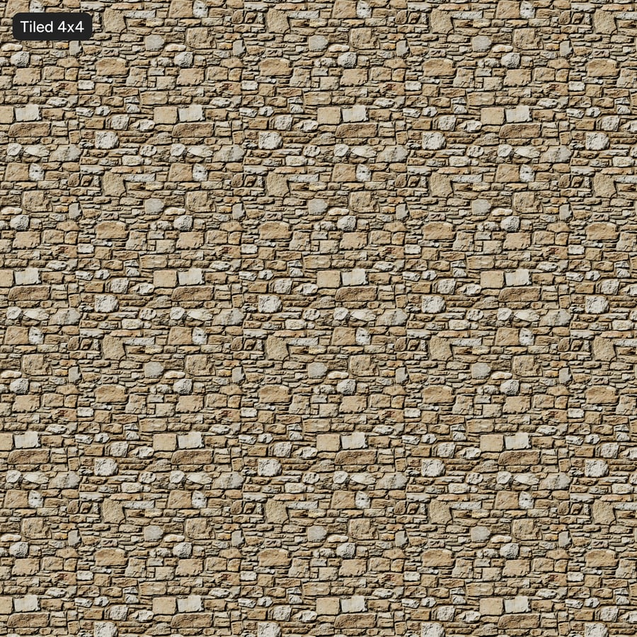 Textura de parede de pedra em ruínas, bege arenoso