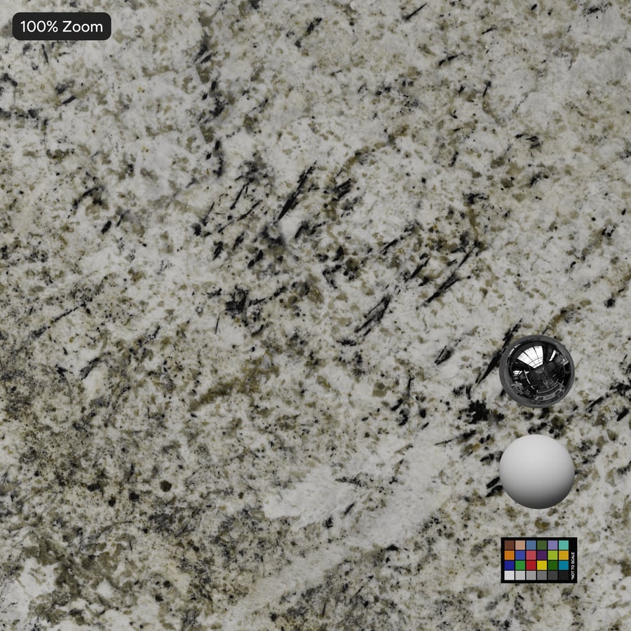 Textura de pedra polida Galaxy Granite, cinza