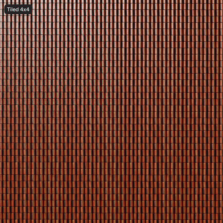 Cement Roof Tiles Texture, Red