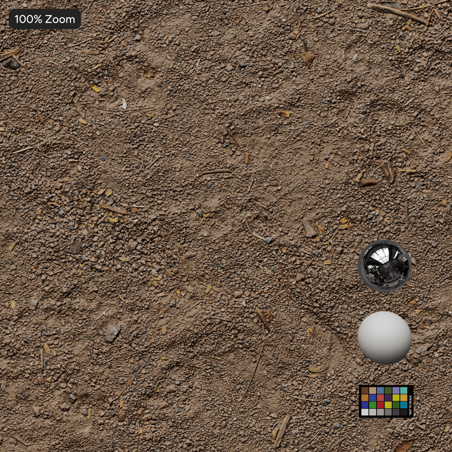 Мусор на гравии