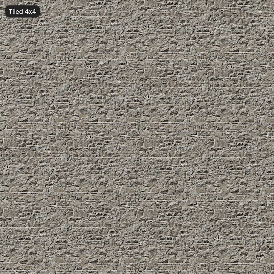 Väderburen Rubble Stone Wall Texture