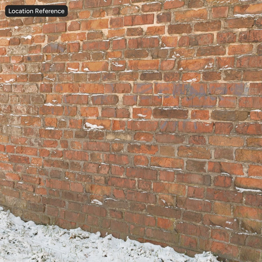 Old English Bond Brick Wall Texture