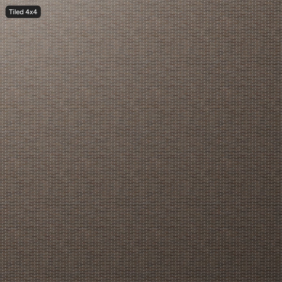 Sandfaced Running Bond Brick Wall Texture, Grey