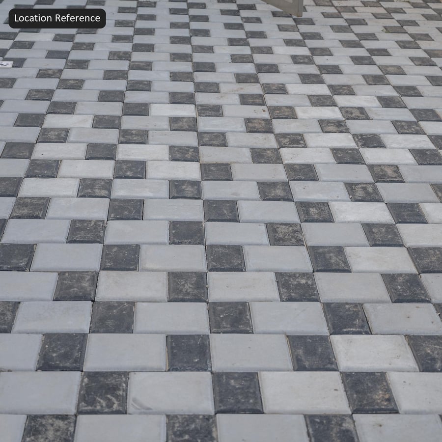 Texture de carreaux mats usés, damier