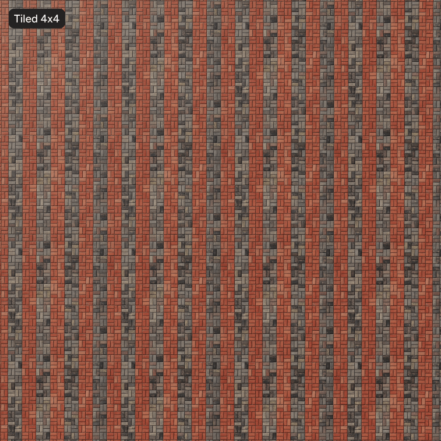 Textur av stenbeläggning, flerfärgad