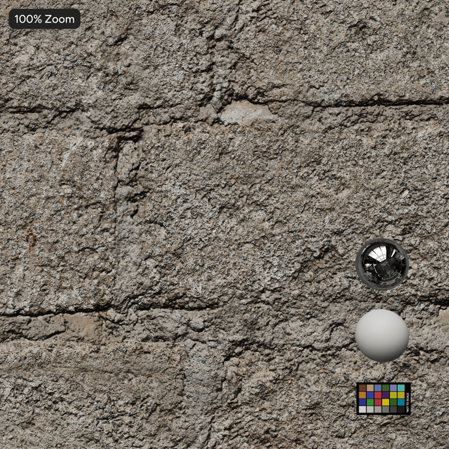 Időjárásnak kitett beton falburkolat textúra