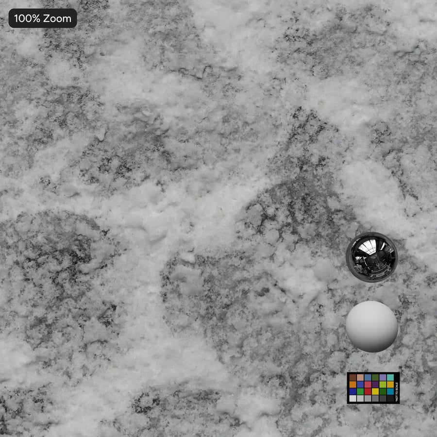 Texture d'empreintes de pas sur l'asphalte enneigé