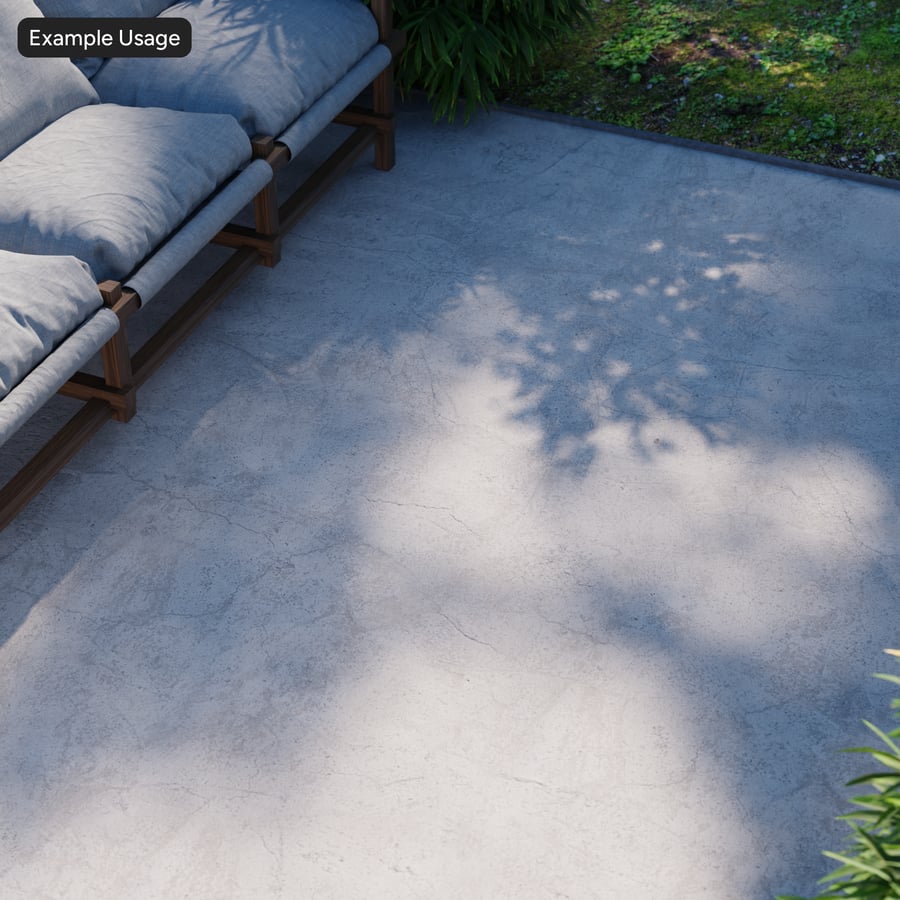 Textura de piso de concreto fosco rachado