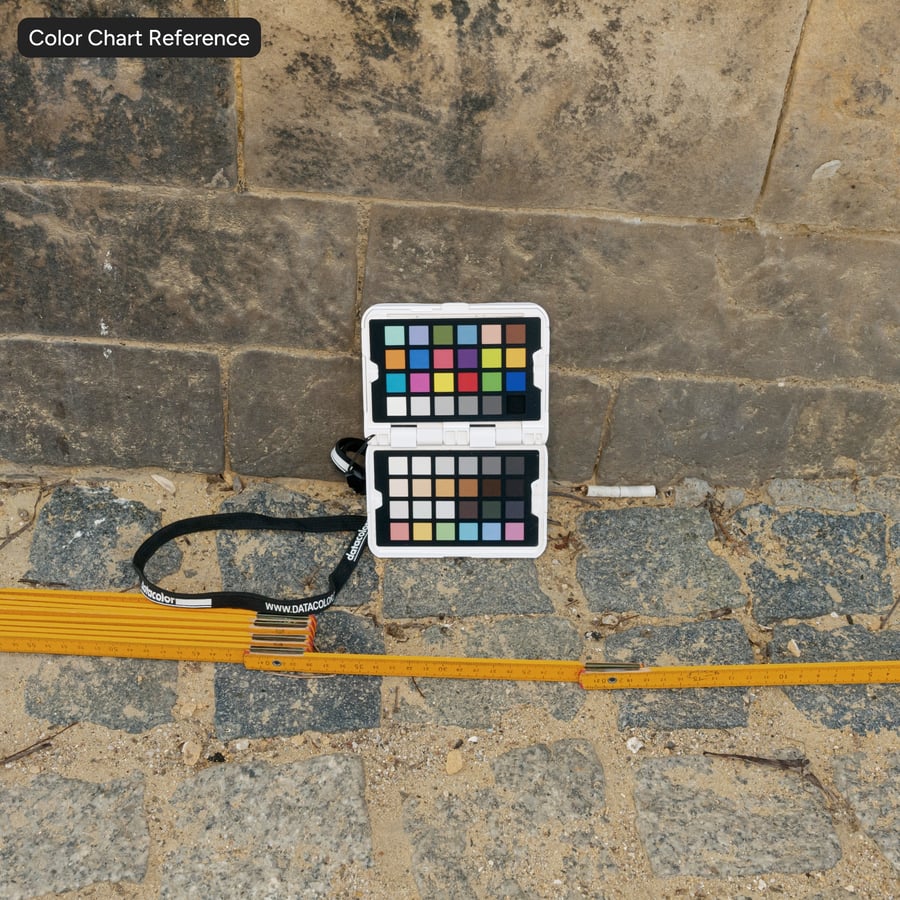 Old Spalled Stone Block Wall Texture