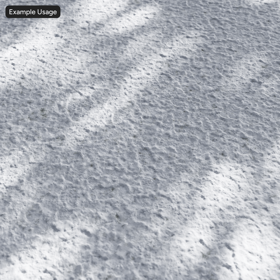 Snowy Grass Texture