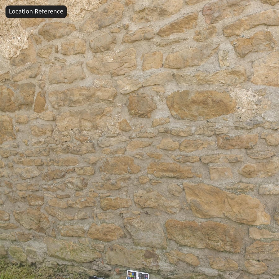 Old Rubble Stone Wall Texture