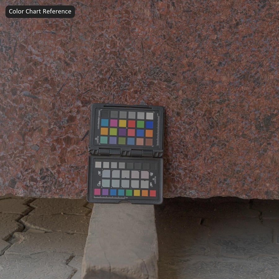 Granite Slab Texture, Mahogany