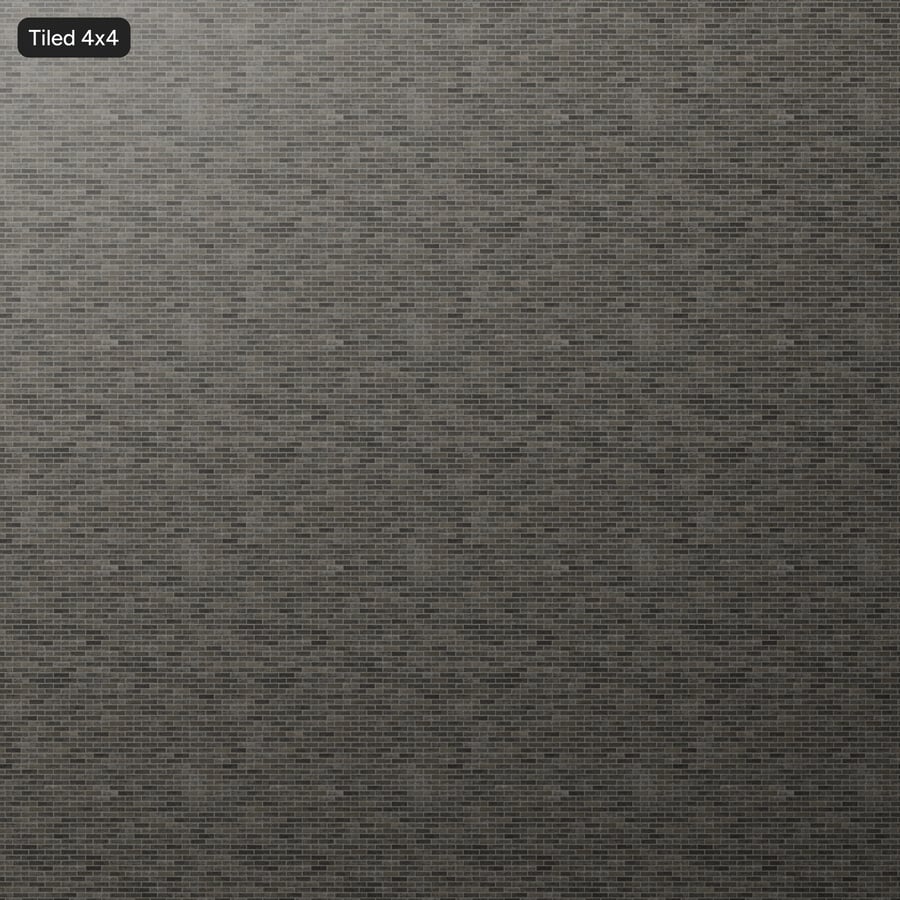 Heritage Running Bond Brick Wall Texture, Grey