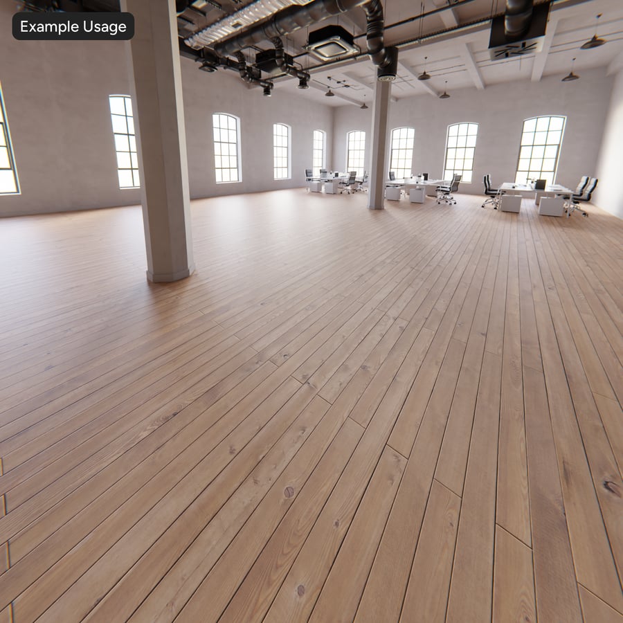 Oak Wood Board Texture, Tan