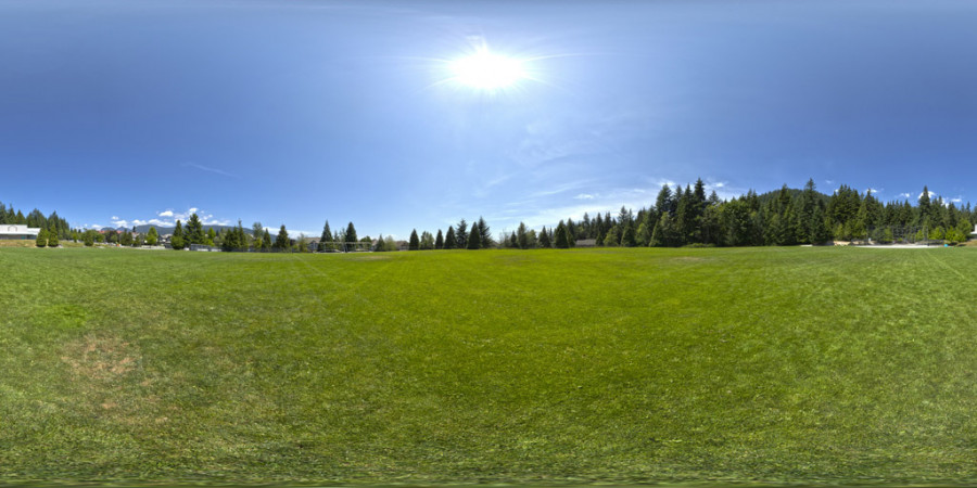 Baseball Field Clear Day Outdoor Sky HDRI