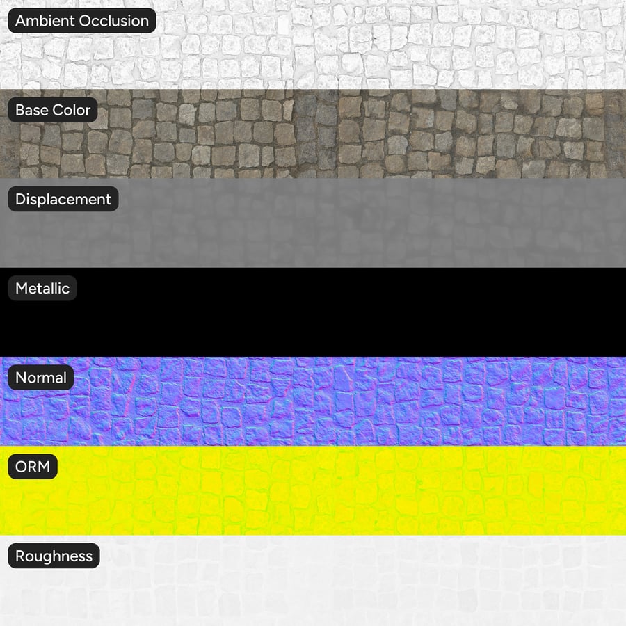 Texture de pavé carré décoratif