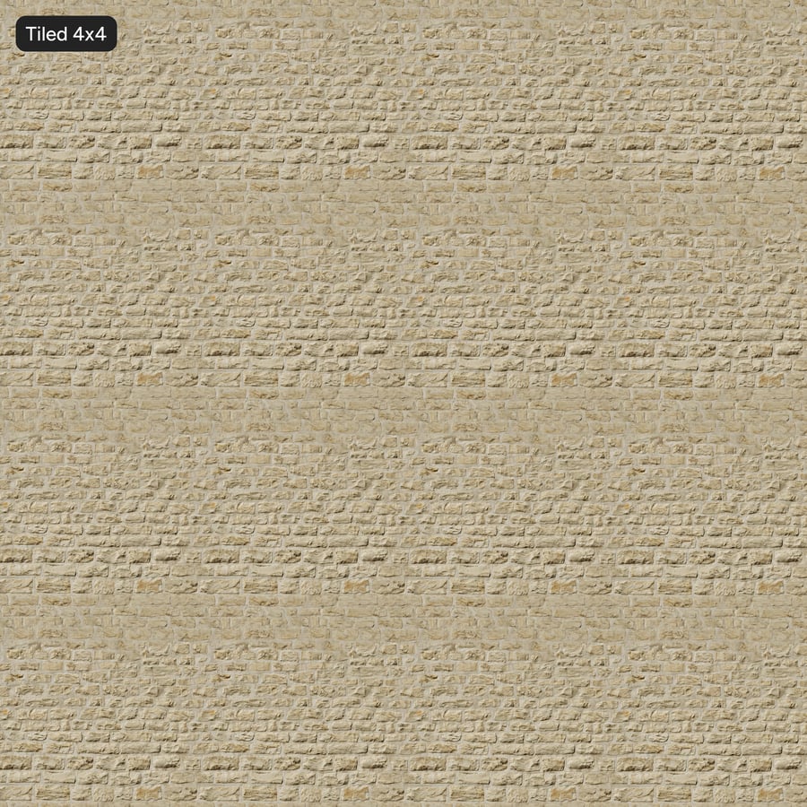 Old Rubble Stone Wall Texture, Beige