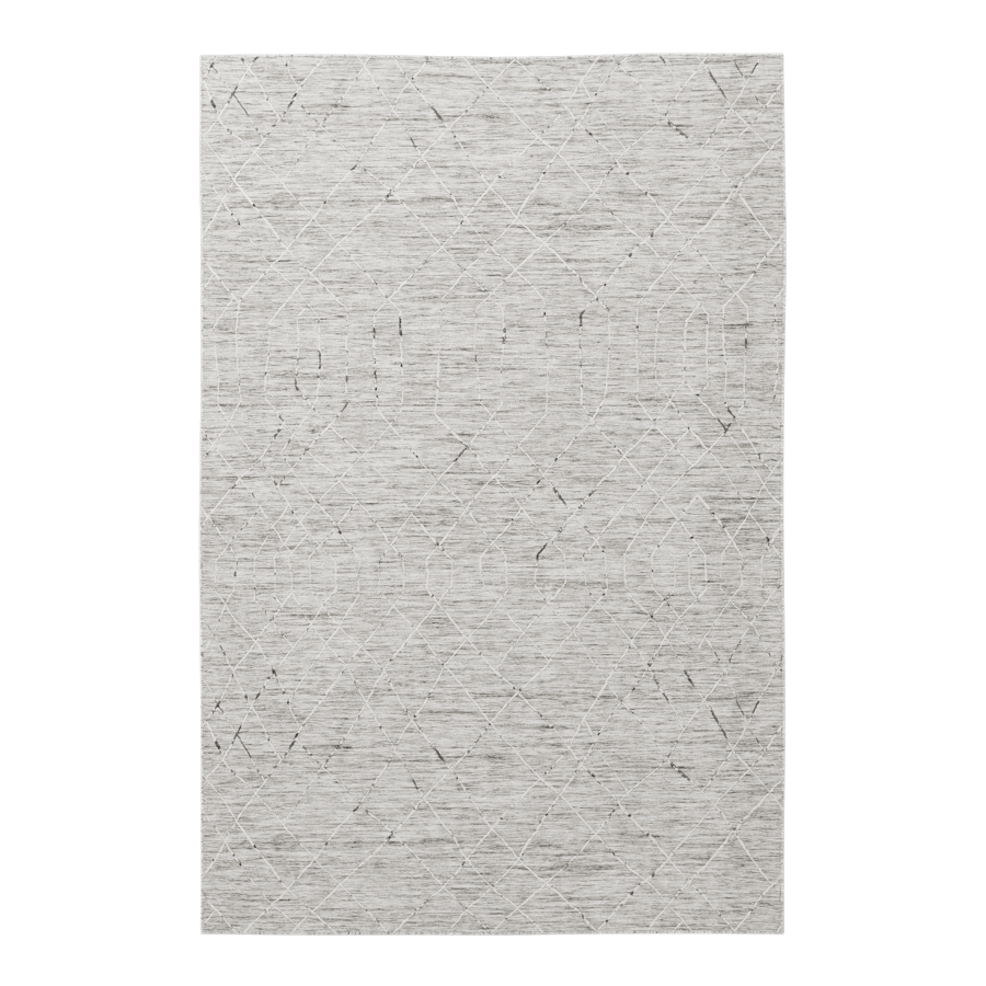 Albatross Designer Rug Model, Grey