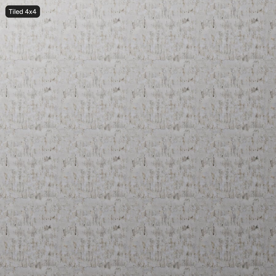 Moldy Peeled Plaster, White