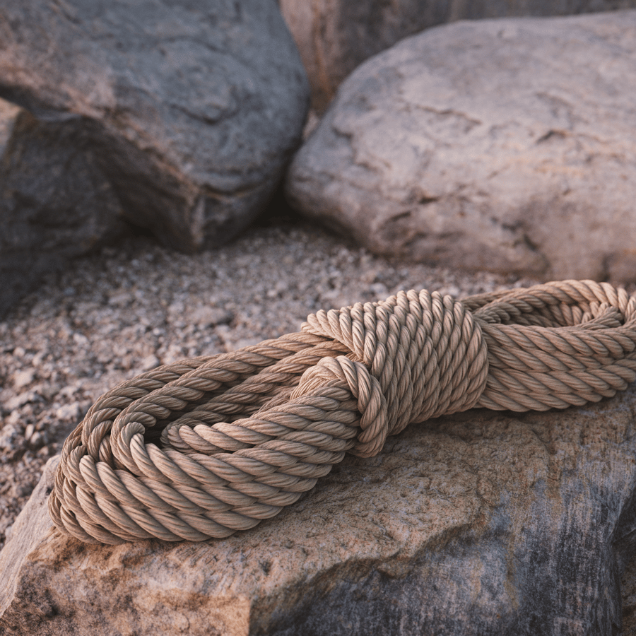 Jute Cord Texture, Brown