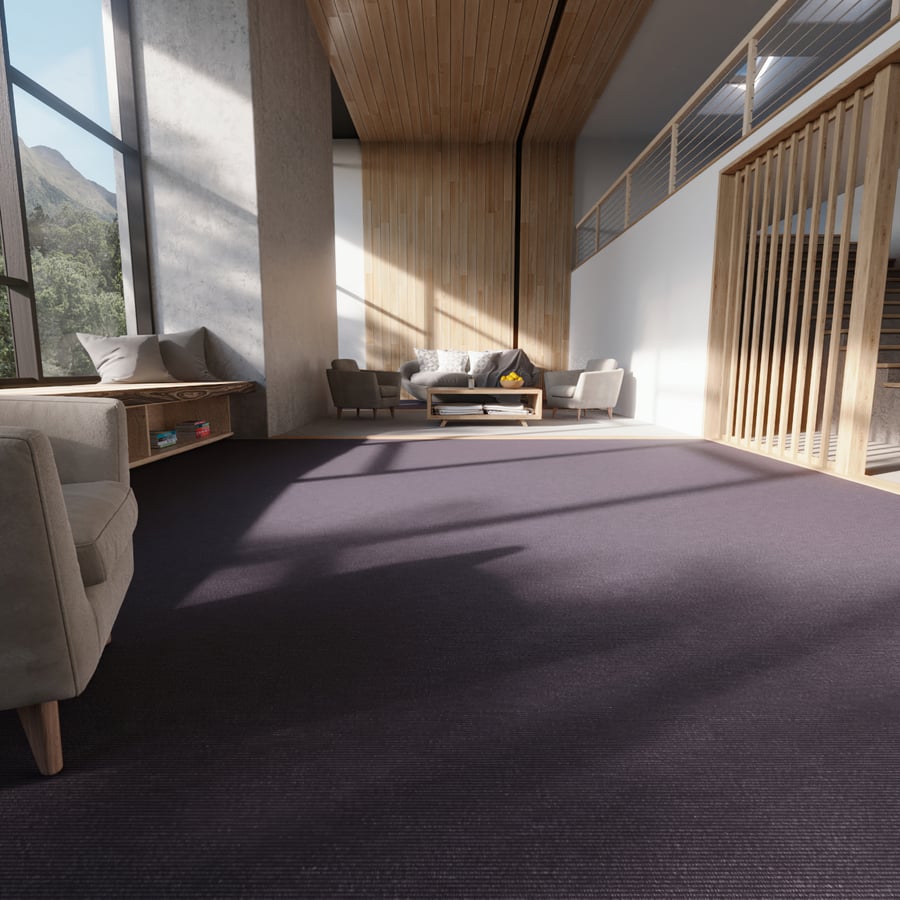 Muted Sisal Loop Pile Carpet Flooring Texture, Purple