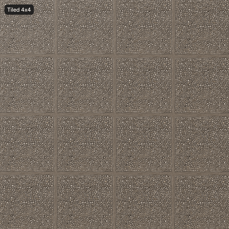 Worn Studded Cobblestone Paver Texture