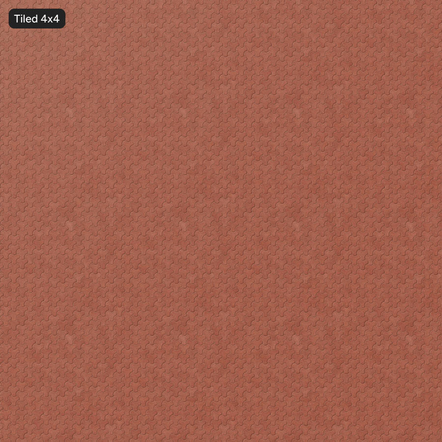 Milano Paver Texture, Red
