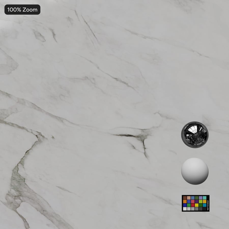 Polished Marble Stone Texture, Faint Frost
