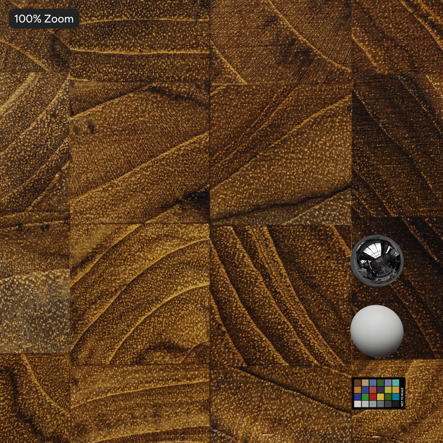 Endgrain Wood Wall Texture
