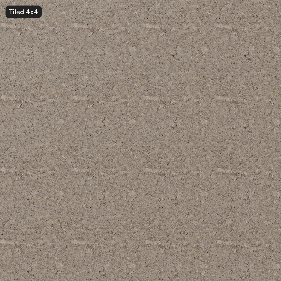 Compacted Gravel Dirt Road Texture, Warm Brown