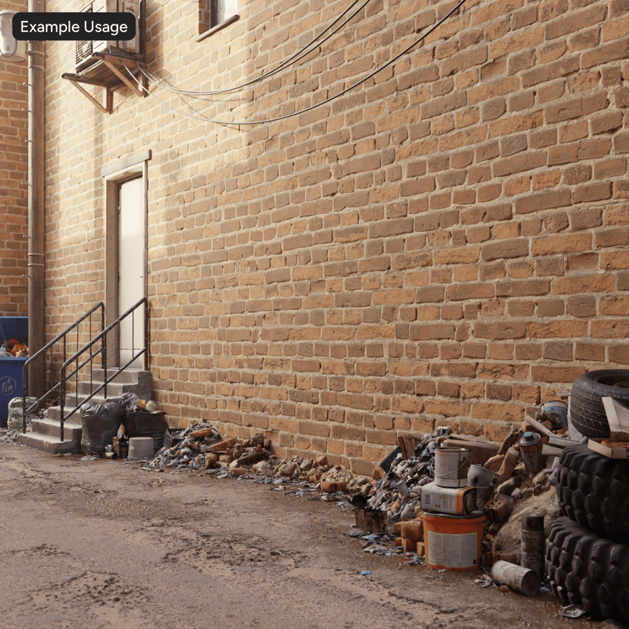 Texture de mur en brique usée