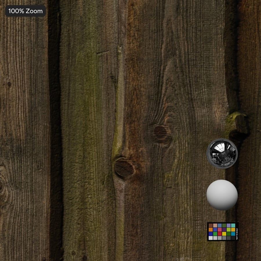Texture rivestimento in legno con bordi naturali e muschio