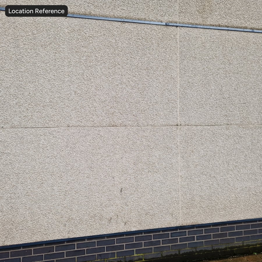 Ruwbetonpanelen met scheidingswandtextuur