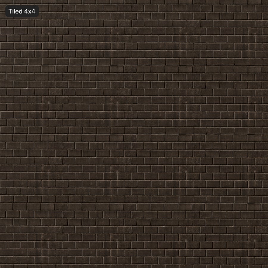 Matte Running Concrete Block Wall Texture, Brown