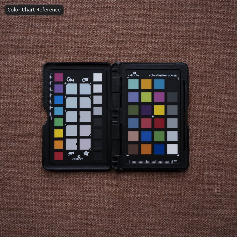 棉質織物紋理，橘色