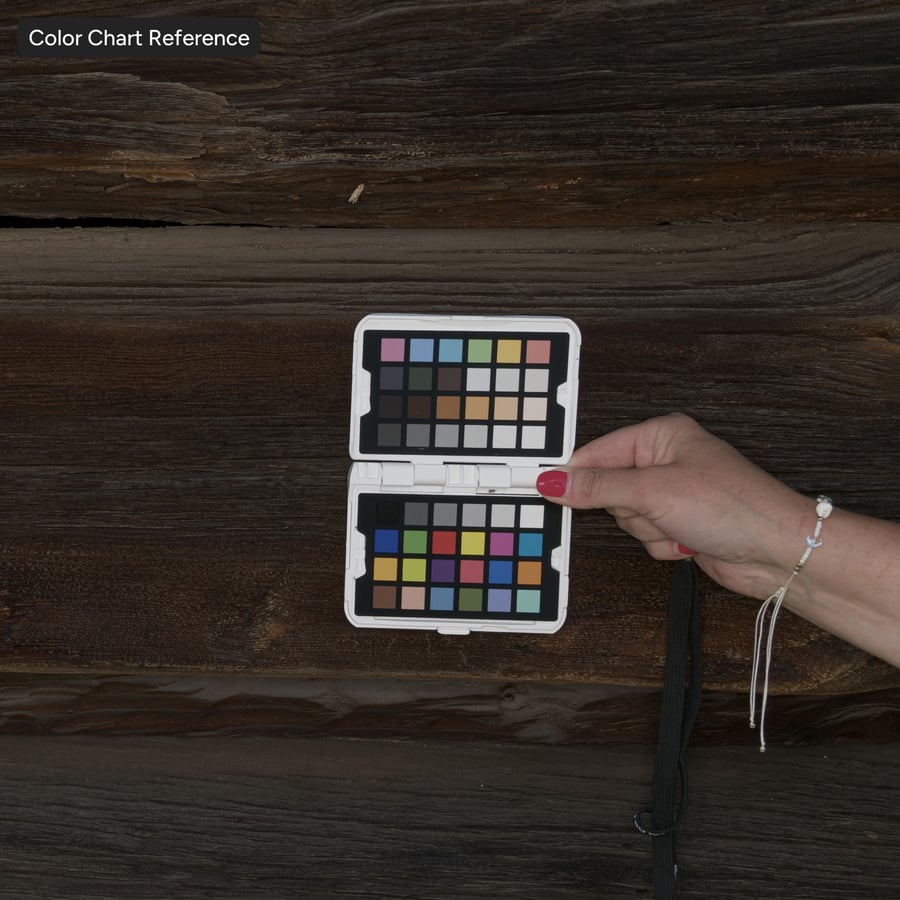 Old Wood Log Siding Wall Texture, Dark Brown